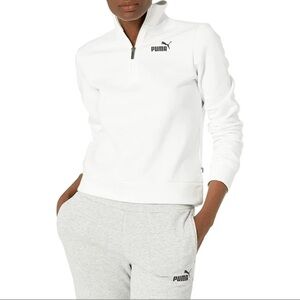 Puma SX Half-zip Fleece Crew Pullover Sweater. $15